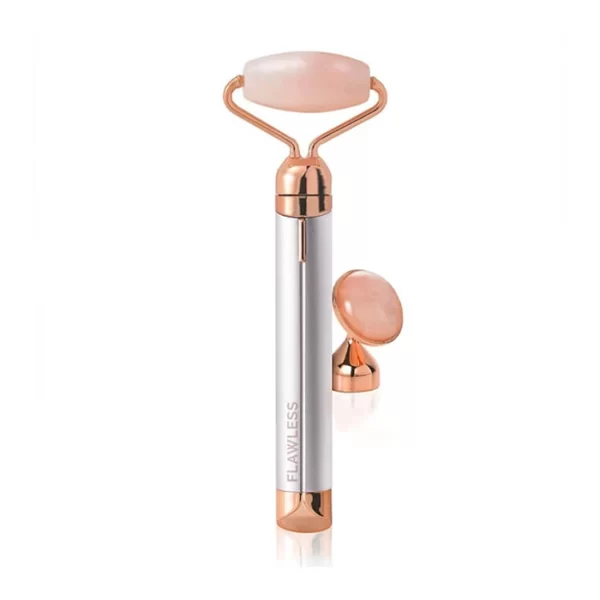 2in1 electric natural quartz jade facial roller massager