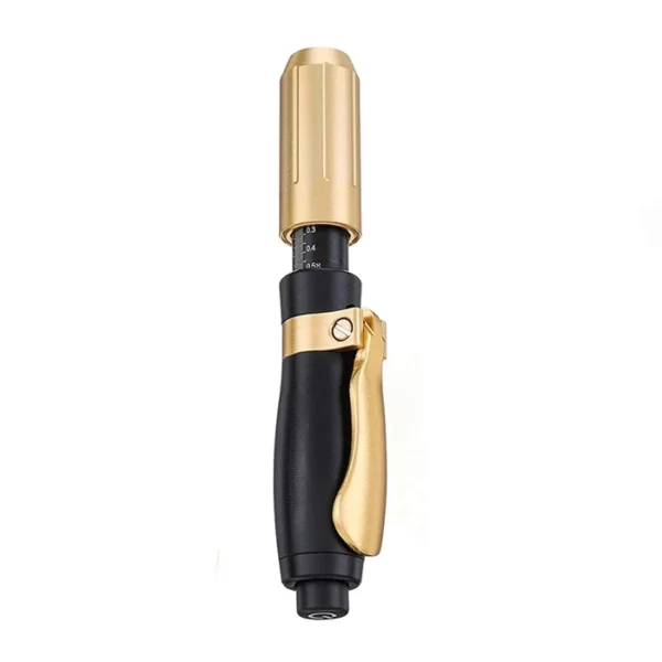 korean hyaluron pen black and gold model single head
