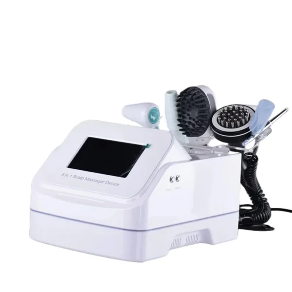 5 in 1 scalp massager analyzor usage min