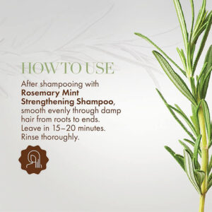how to use Mielle Organics Rosemary Mint hair mask