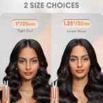 دستگاه شیگلم فر کننده مو سایز 25 - تصویر 3