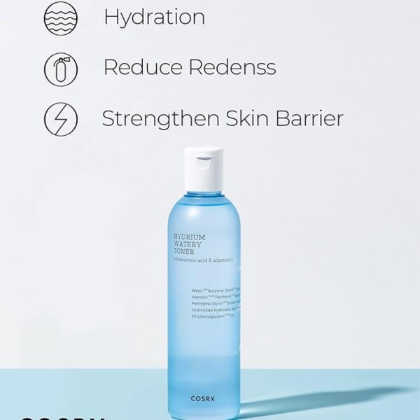 تونر آبرسان هیدریوم کوزارکس (  COSRX Hydrium Watery Toner ) - تصویر 6