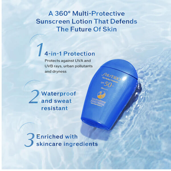 لوسیون ضد آفتاب شیسیدو Shiseido SPF 50 - تصویر 4